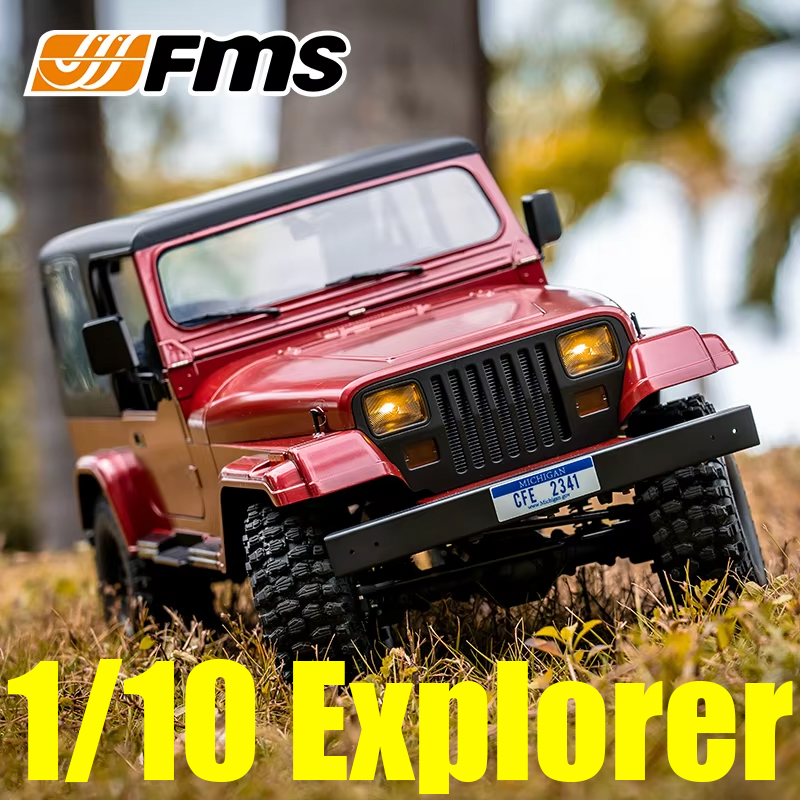 Outdoor Adventure Hobbies - Радиоуправляемая модель внедорожника FMS 1/10 Explorer: