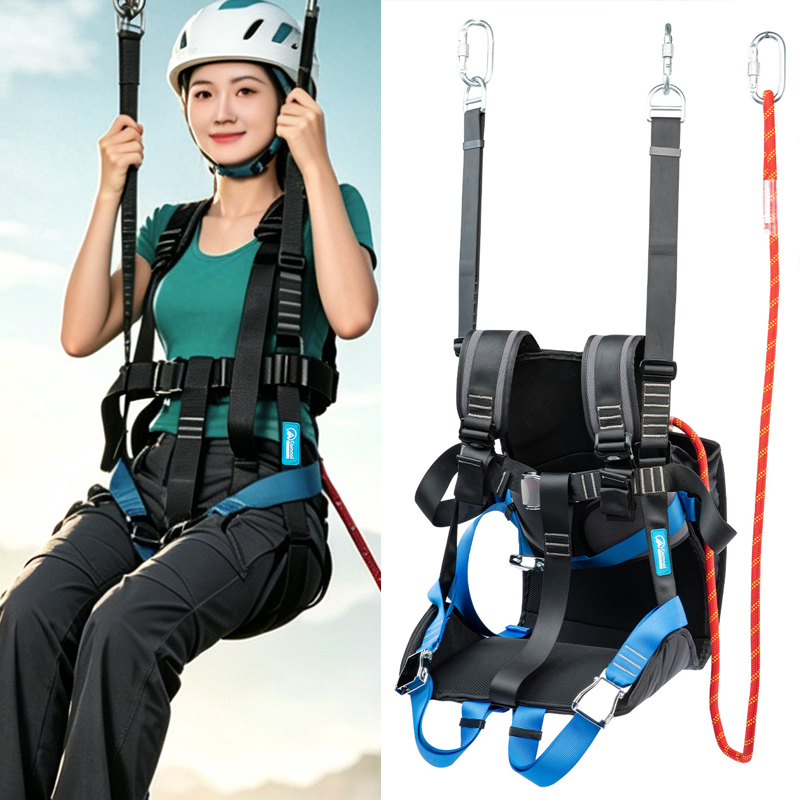 Outdoor Adventure Zipline - Сиденье для высотного зиплайна на открытом