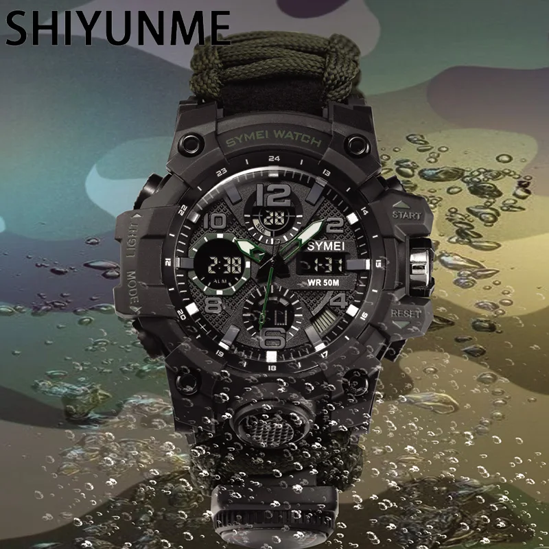 SHIYUNME мужские часы для выжи – обзор и цена Outdoor Adventure Watches