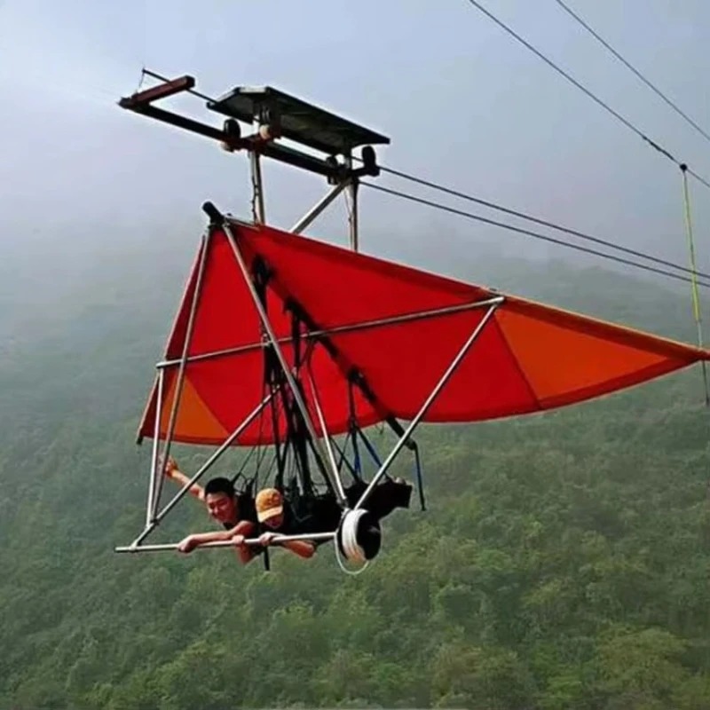 Аттракцион для активного отдых – обзор и цена Outdoor Adventure Zipline