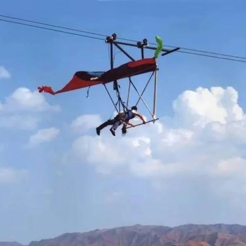Аттракцион для активного отдых – обзор и цена Outdoor Adventure Zipline