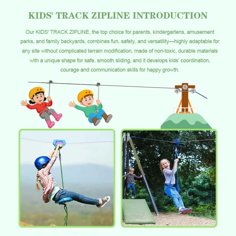 Набор для игры в зиплайн: улич – обзор и цена Outdoor Adventure Zipline